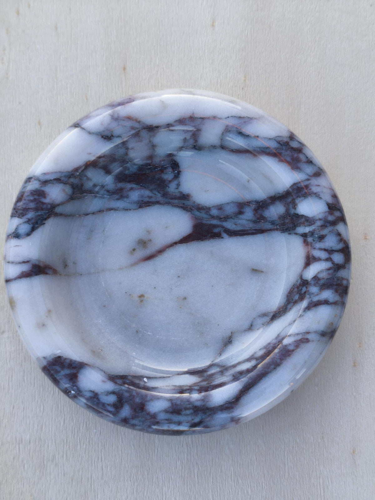 Aegean marble ( lilac) end table,side table handmade