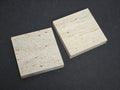 Handmade Travertine Coaster – Timeless Elegance in Every Detail - price is for two