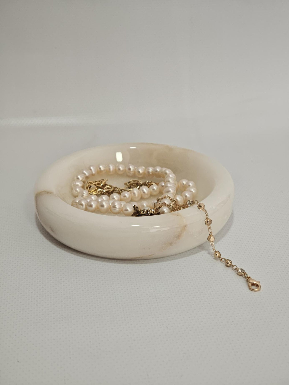 Special Marble Stone catch-all, ring holder handmade product, POLİSHED