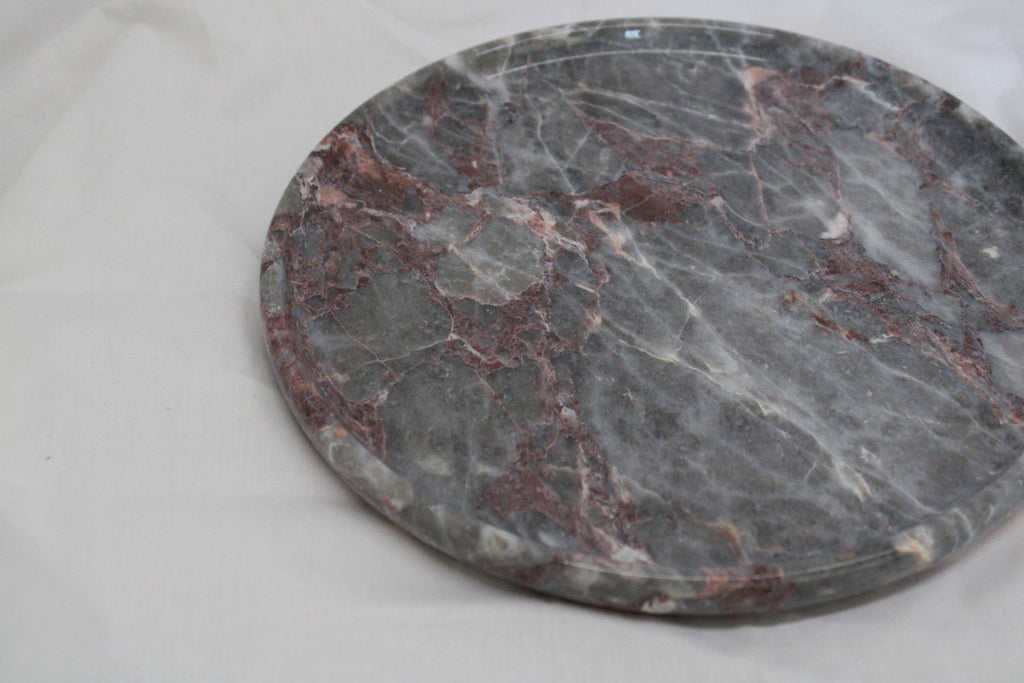 Aegean marble ( lilac) end table,side table handmade