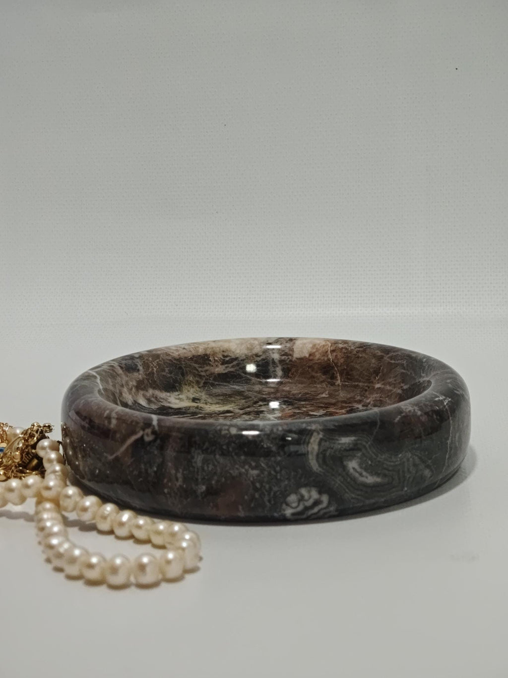 Aegean marble ( lilac) end table,side table handmade