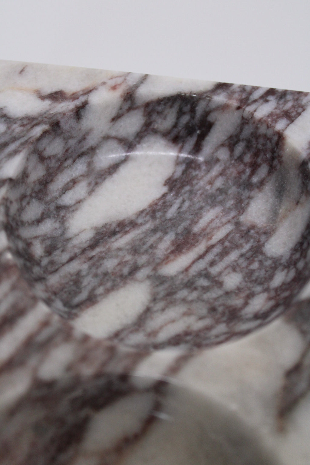 Aegean marble ( lilac) end table,side table handmade