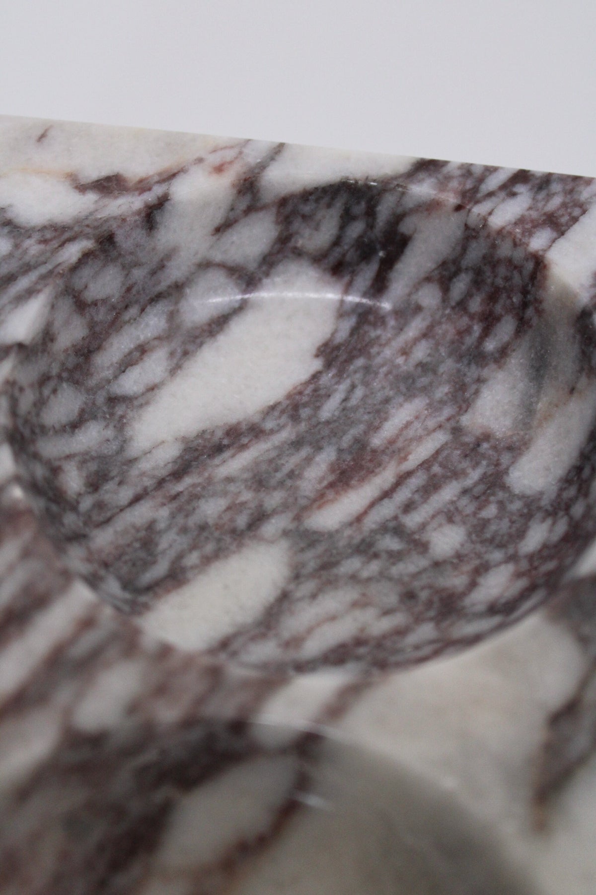 Aegean marble ( lilac) end table,side table handmade