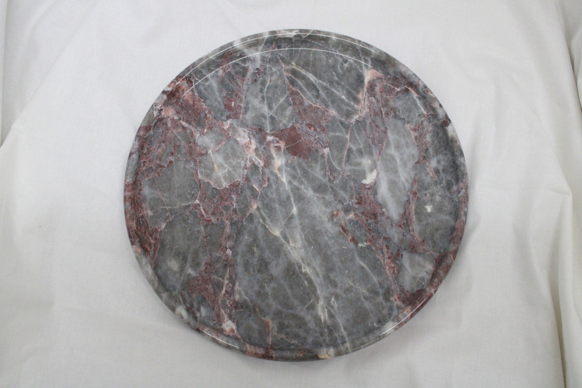 Aegean marble ( lilac) end table,side table handmade