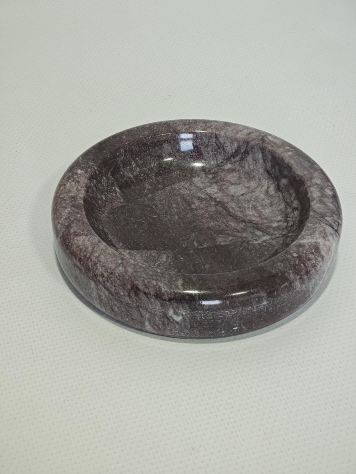 Aegean marble ( lilac) end table,side table handmade
