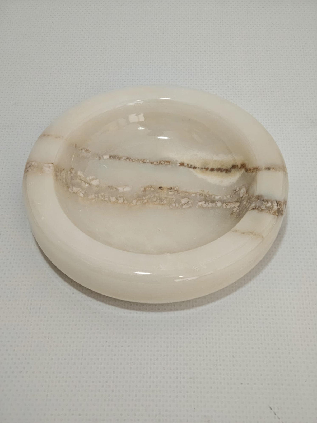 Special Marble Stone catch-all, ring holder handmade product, POLİSHED