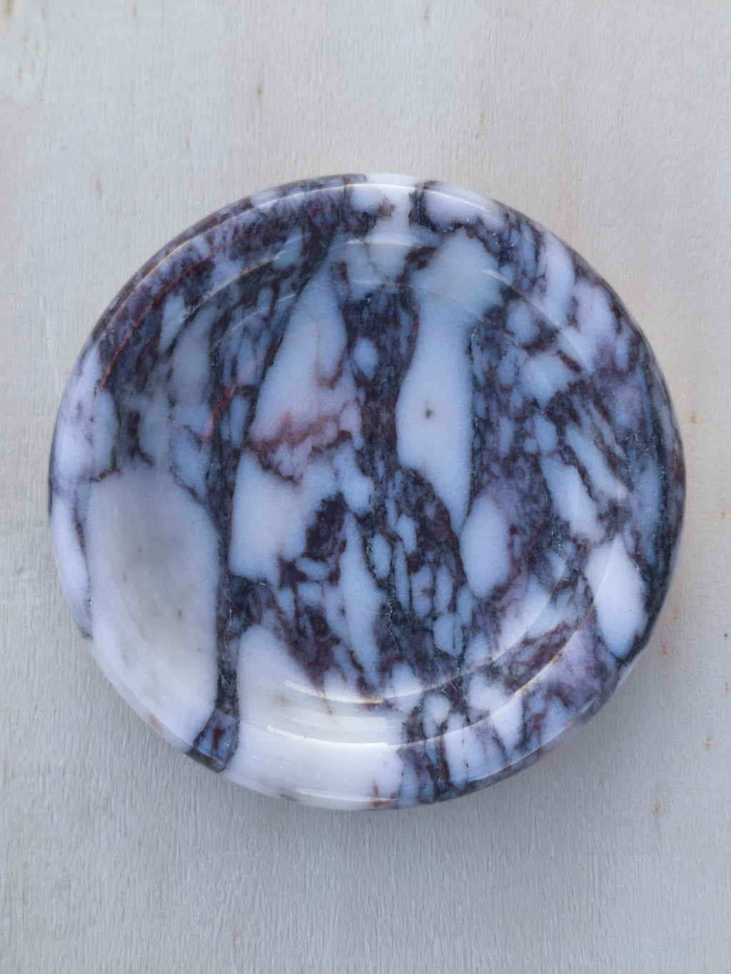 Aegean marble ( lilac) end table,side table handmade