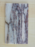 Salome Marble Stone Tray: Calacatta Viola Style, Decorative Shelf (11.8x7")