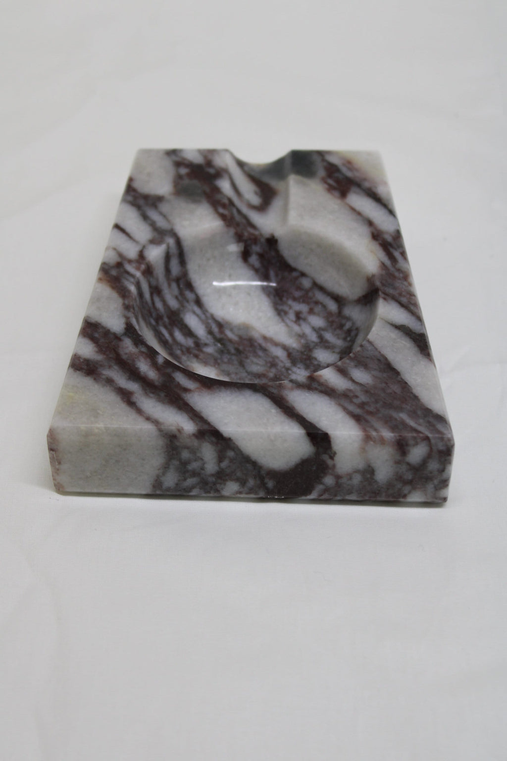 Aegean marble ( lilac) end table,side table handmade