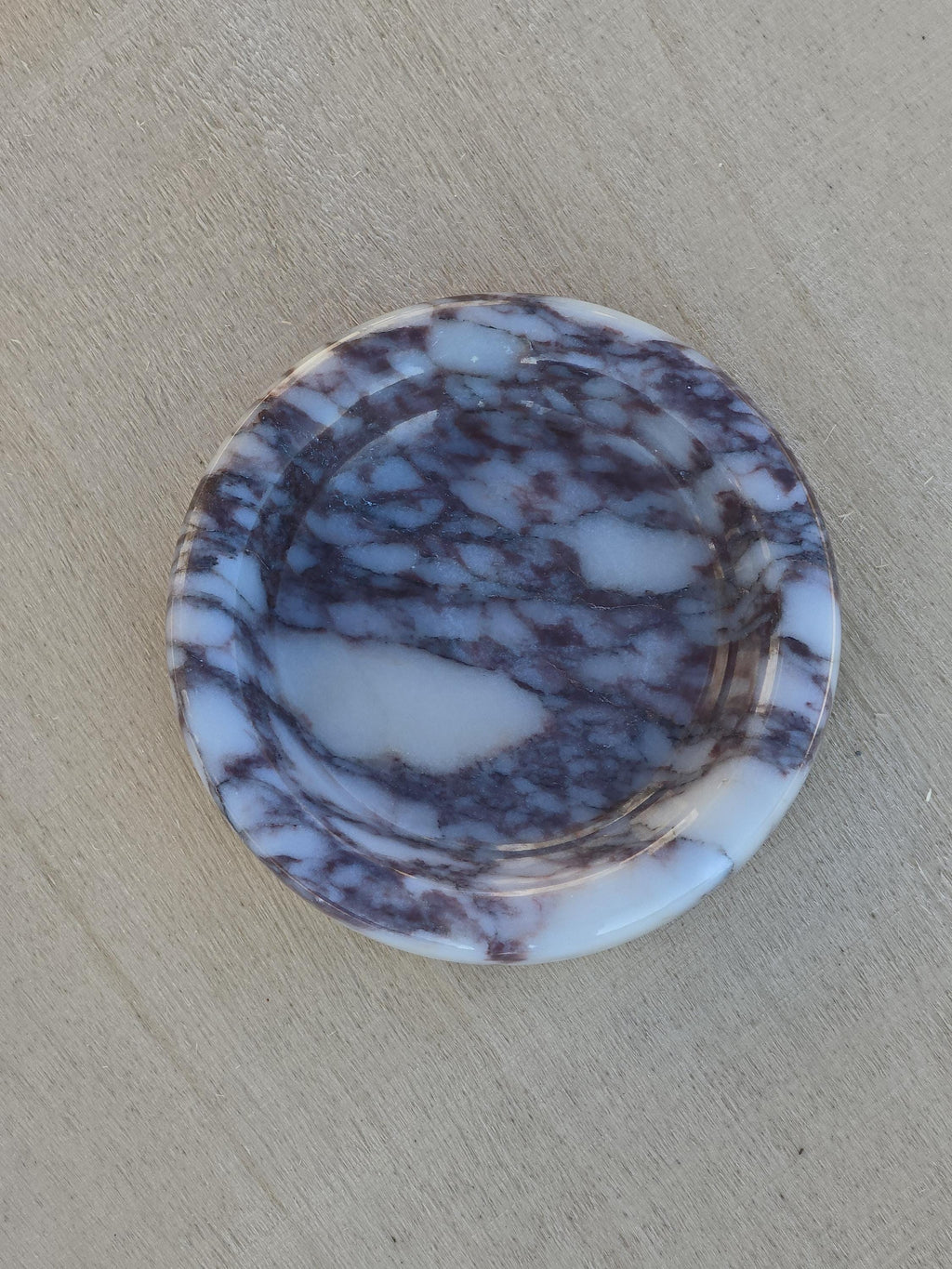 Aegean marble ( lilac) end table,side table handmade