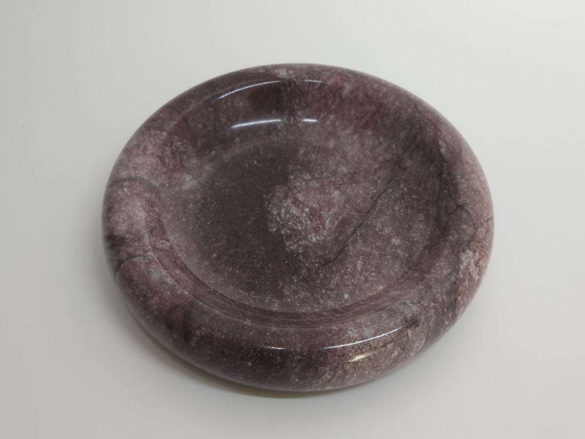 Lilac purple Marble Ring holder, catcher, decorative plate, catch-all