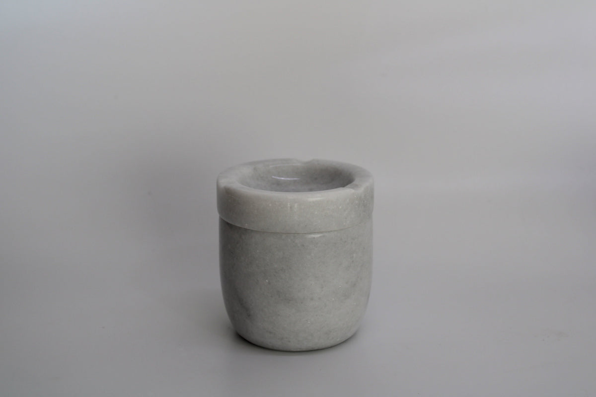 Aegean marble ( lilac) end table,side table handmade