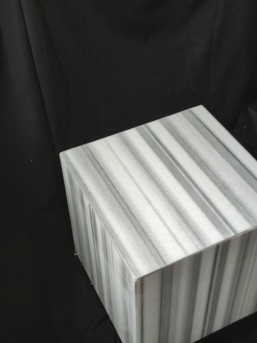 Aegean marble ( lilac) end table,side table handmade