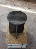 Aegean marble ( lilac) end table,side table handmade
